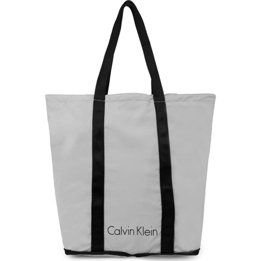 Biała shopper bag Calvin Klein duża 