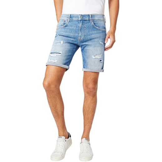 Spodenki męskie Pepe Jeans w stylu młodzieżowym z elastanu 