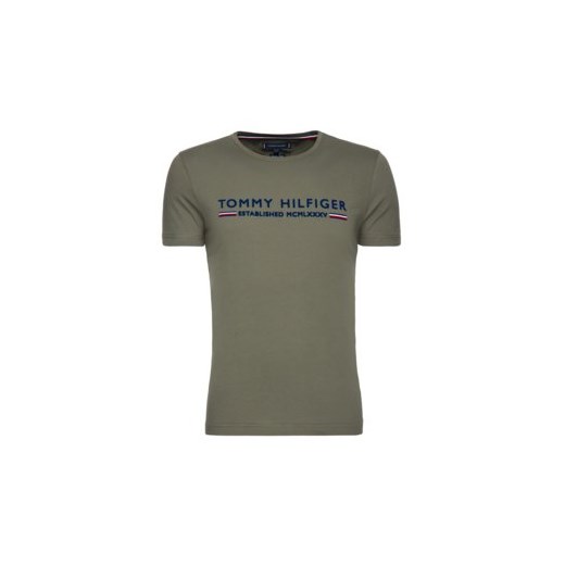 Tommy Hilfiger t-shirt męski z krótkim rękawem z napisem 