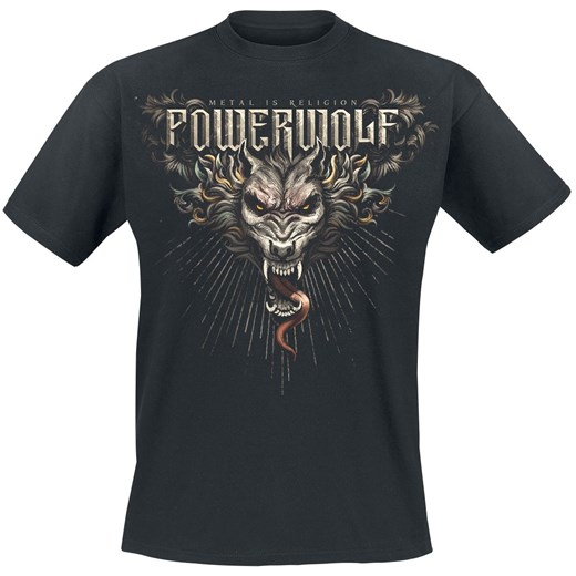 Powerwolf t-shirt męski bawełniany 