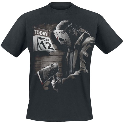 T-shirt męski Friday The 13th w nadruki 