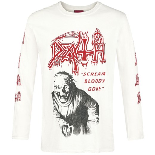 T-shirt męski Death w stylu młodzieżowym 