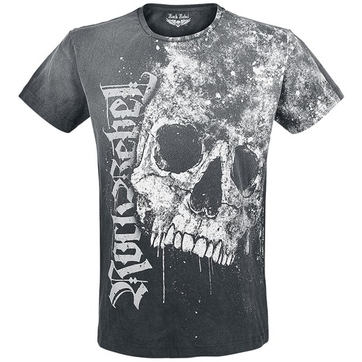 T-shirt męski Rock Rebel By Emp bawełniany z krótkim rękawem 