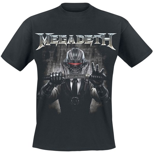 T-shirt męski czarny Megadeth 