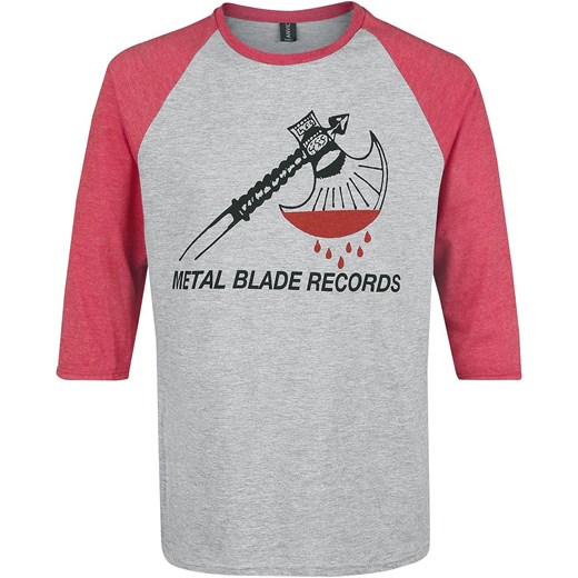 T-shirt męski szary Metal Blade 