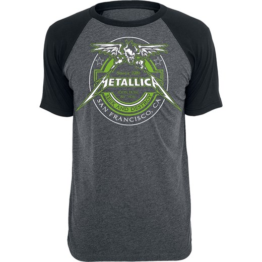 Metallica - Fuel - T-Shirt - ciemnoszary/czarny