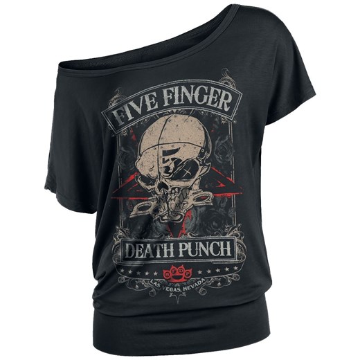 Five Finger Death Punch - Wicked - T-Shirt - czarny