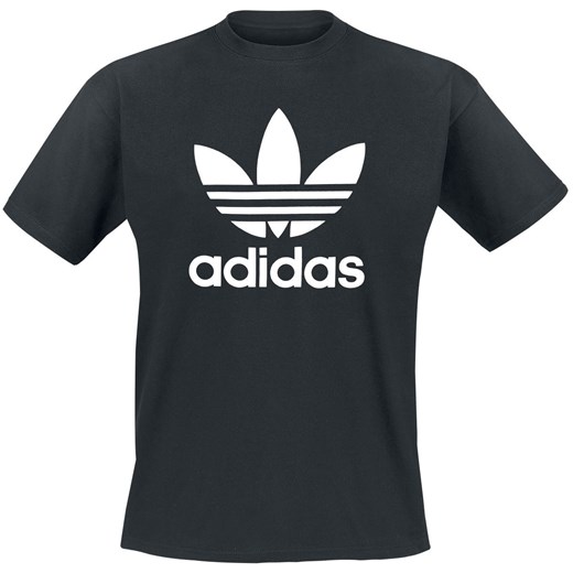 Adidas - Trefoil T-Shirt - T-Shirt - czarny biały
