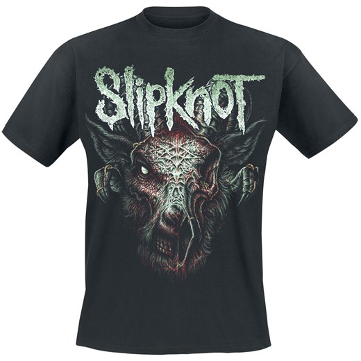 T-shirt męski Slipknot z krótkimi rękawami 