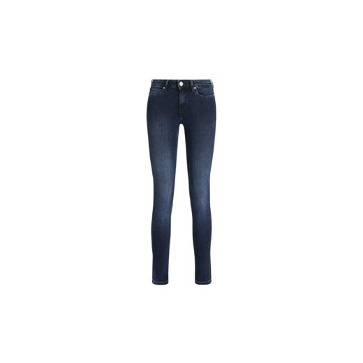 Calvin Klein Jeans Jeansy J20J211392 Granatowy Skinny Fit