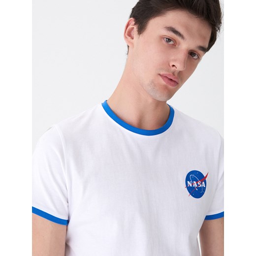 House - T-shirt NASA - Biały House  L 