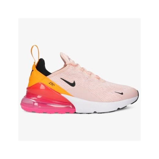 Buty sportowe damskie Nike do biegania na wiosnę płaskie różowe bez wzorów 