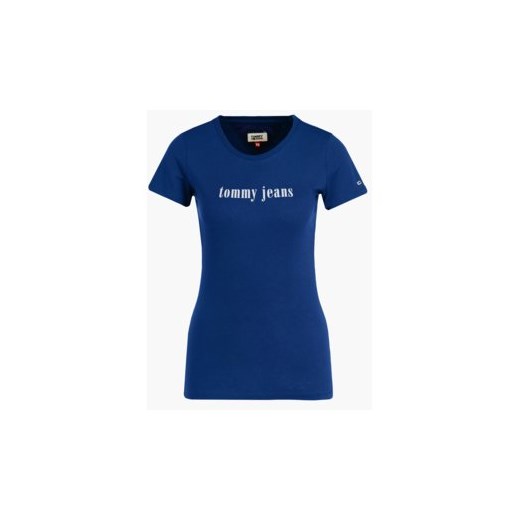 Tommy Jeans T-Shirt Essential DW0DW06715 Granatowy Slim Fit