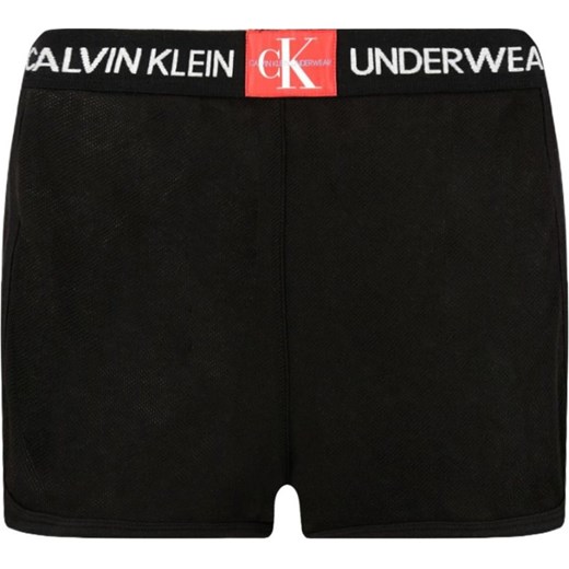 Piżama Calvin Klein Underwear czarna casual 