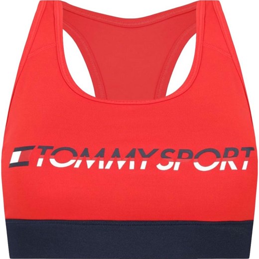 Czerwony top sportowy Tommy Sport 