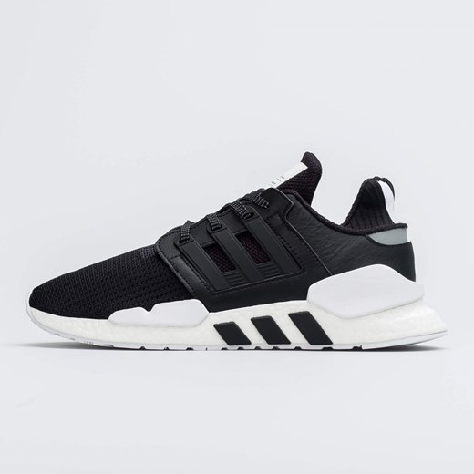 Buty sportowe męskie Adidas eqt support czarne sznurowane 