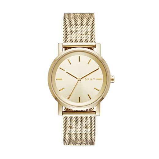 Zegarek DKNY złoty analogowy 