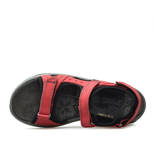Sandały Imac 159265 Czerwone/Czarne lico  Imac  Arturo-obuwie