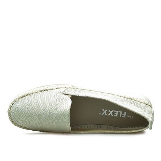 Espadryle Flexx C1028/12 Białe łuska  Flexx  Arturo-obuwie