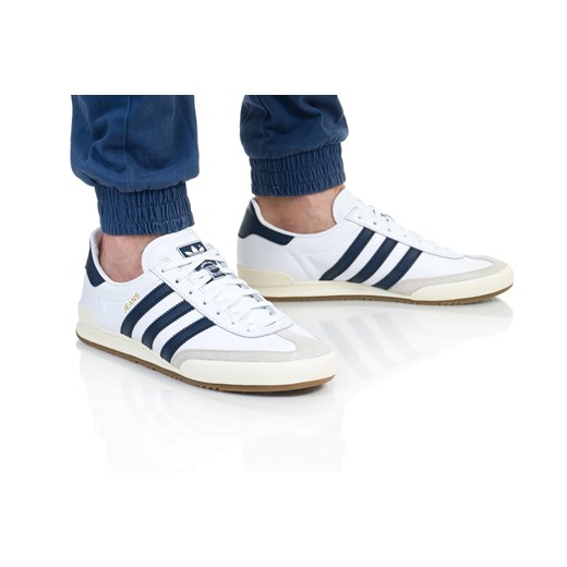 Adidas buty sportowe męskie białe wiązane 