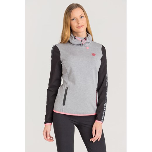 Bluza damska szara Emporio Armani w stylu młodzieżowym