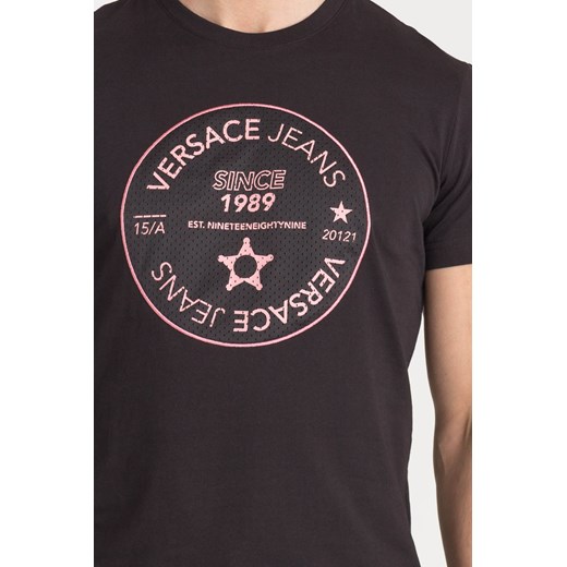 T-shirt męski Versace Jeans z krótkim rękawem 