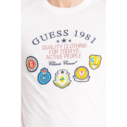 T-shirt męski Guess z krótkim rękawem z bawełny 