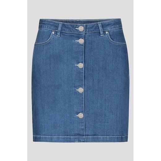 Spódnica ORSAY gładka mini z jeansu 