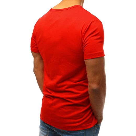 T-shirt męski Dstreet z krótkim rękawem w stylu młodzieżowym 