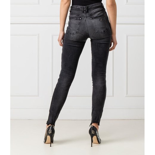 Jeansy damskie Guess Jeans bez wzorów w miejskim stylu 