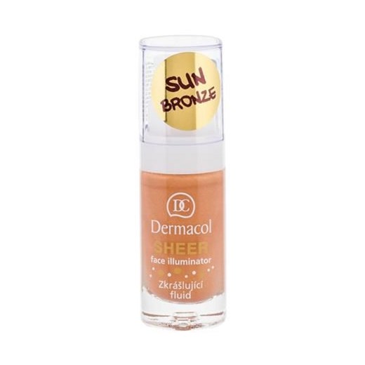 Dermacol Sheer Face Illuminator sun bronze Baza pod makijaż W 15 ml