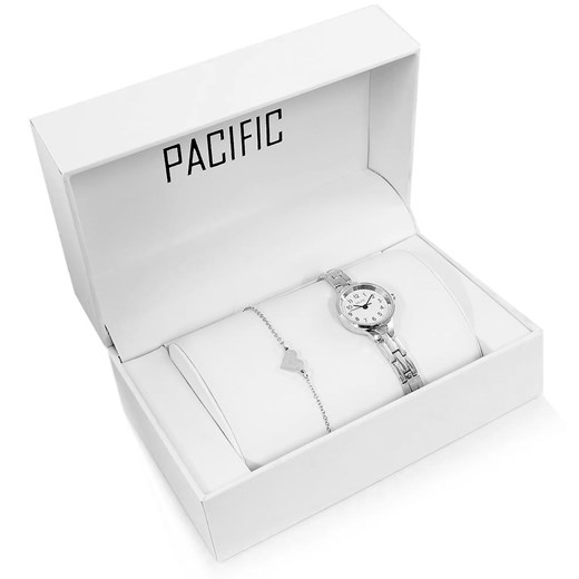 Pacific komplet biżuterii srebrny 