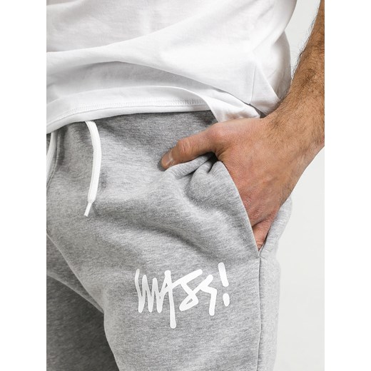 Spodnie MassDnm Signature Trap Fit (light heather grey)
