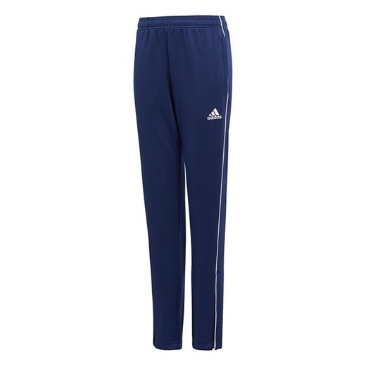 Spodnie sportowe niebieskie Adidas bez wzorów 