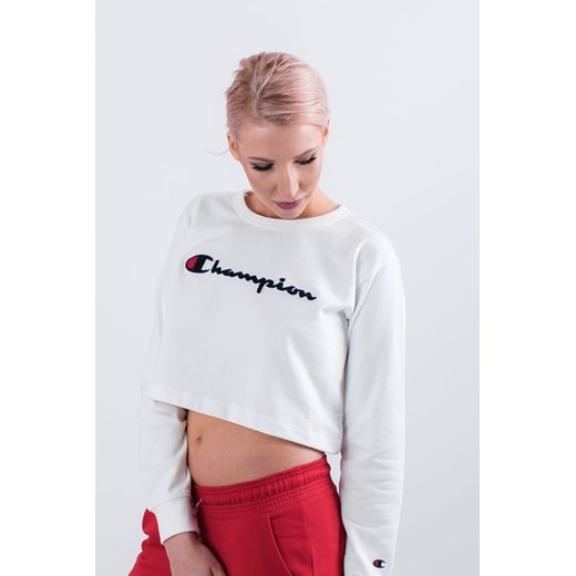 Bluza damska biała Champion krótka