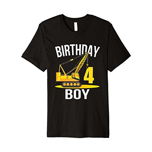 T-shirt chłopięce Kids Birthday Shirts w nadruki 