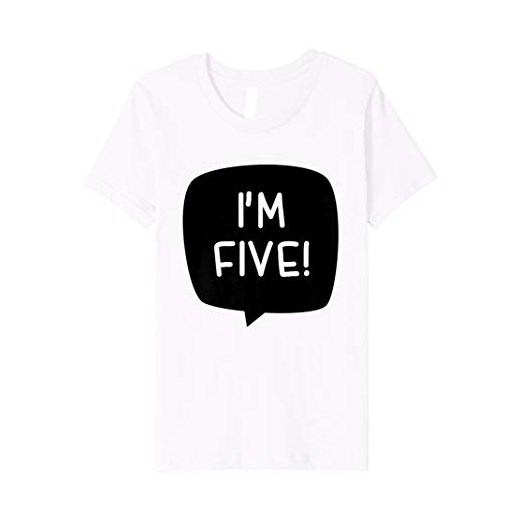 T-shirt chłopięce It`s My 5th Birthday Kids Shirt 5 Co. 