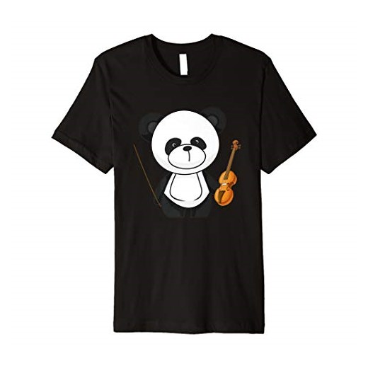 T-shirt chłopięce Panda Instrument Tees z krótkim rękawem 