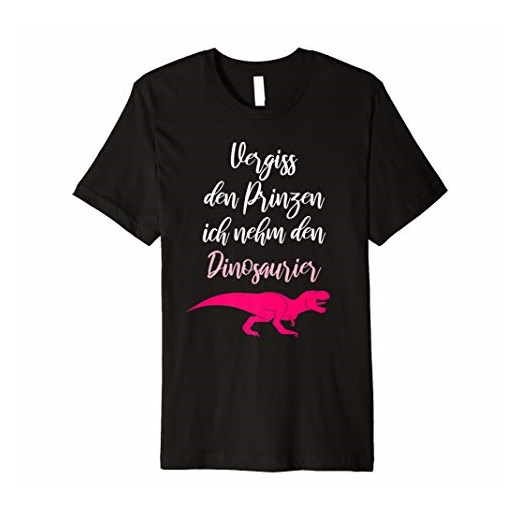 Bluzka dziewczęca Rosa T-rex Dinosaurier T-shirt Geschenk z napisami na lato 