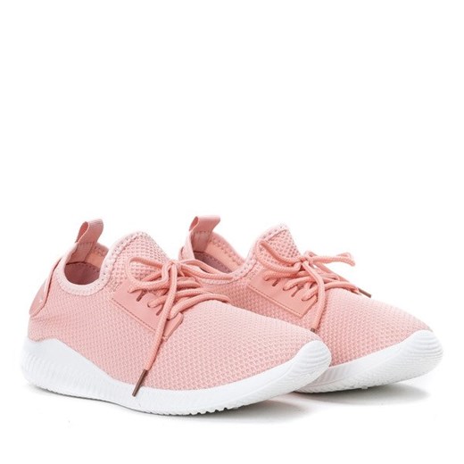 Różowe buty sportowe Therane - Obuwie  Royalfashion.pl 36 