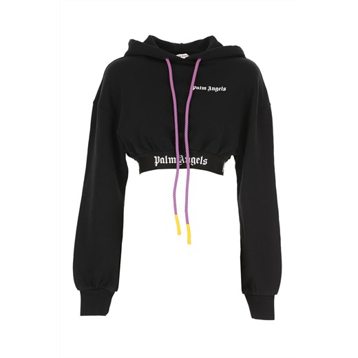 Palm Angels Bluza dla Kobiet, czarny, Bawełna, 2019, 40 44 46 M Palm Angels 46 RAFFAELLO NETWORK