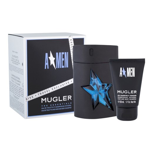 Mugler A Men zestaw - woda toaletowa 100 ml + żel pod prysznic 50 ml  Mugler 1 Perfumy.pl