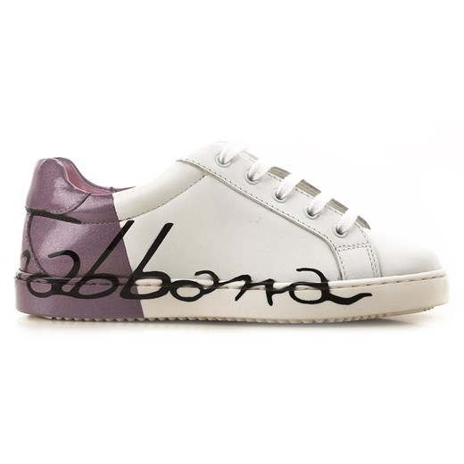 Dolce & Gabbana Buty Dziecięce dla Dziewczynek Na Wyprzedaży w Dziale Outlet, biały, Skóra, 2019, 28 31