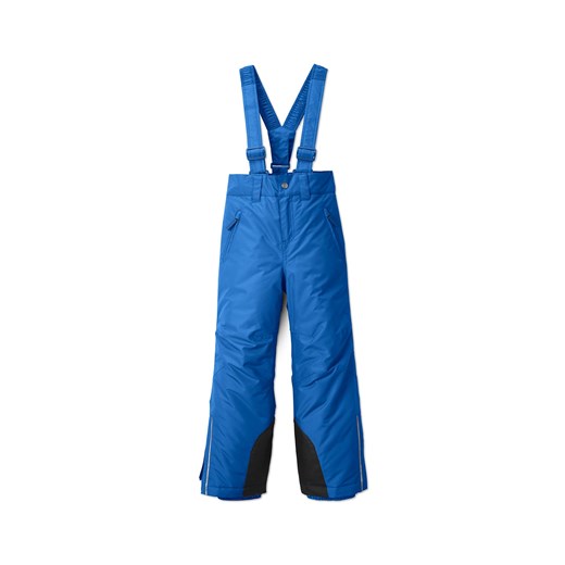 Spodnie chłopięce niebieskie Tchibo gładkie 