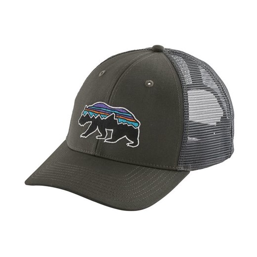 Czapka Patagonia P Fitz Roy Bear Trucker Forge Grey Patagonia uniwersalny alpinsklep.pl