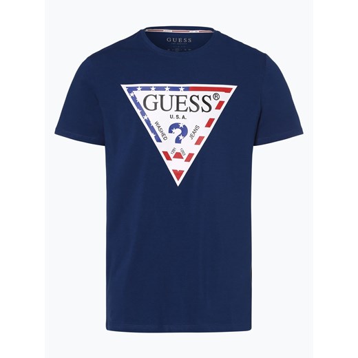 T-shirt męski Guess Jeans z krótkim rękawem 