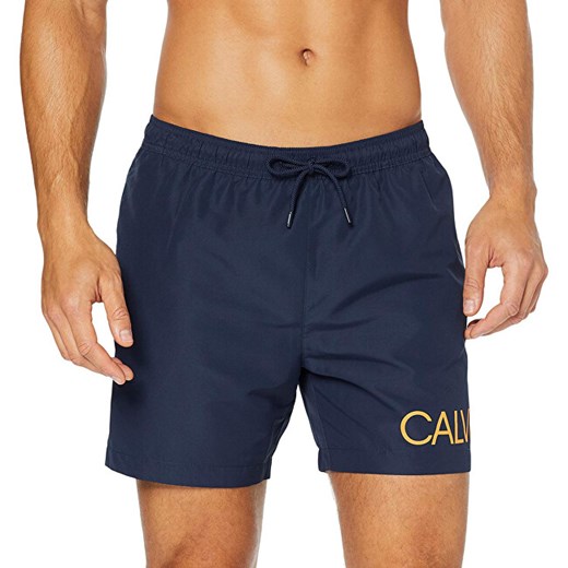 Kąpielówki Calvin Klein niebieskie
