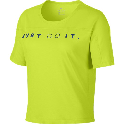 Bluzka sportowa zielona Nike letnia 