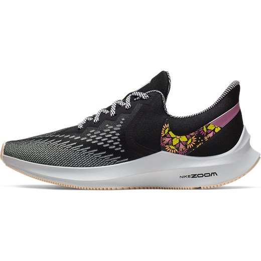 Buty sportowe damskie Nike do biegania zoom sznurowane 