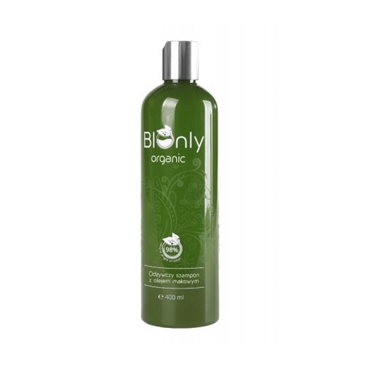 BIOnly Organic odżywczy szampon z olejem makowym 400 ml Bionly   Horex.pl